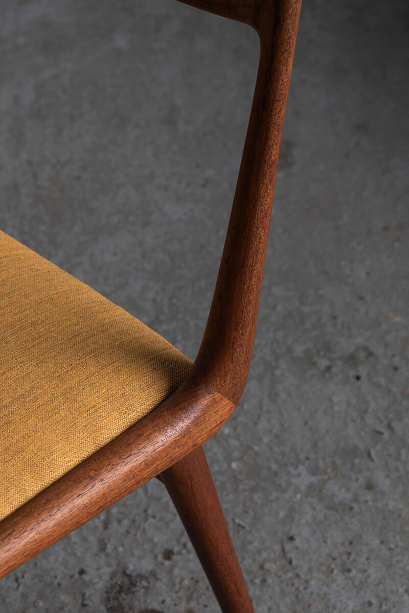 Set of 4 boomerang dining chairs by Alfred Christensen, Denmark 1960