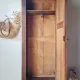 Antique carved wooden bonnetière – Art Deco / Art Nouveau style