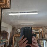 19th-century mirror, 2.04m x 1.25m.