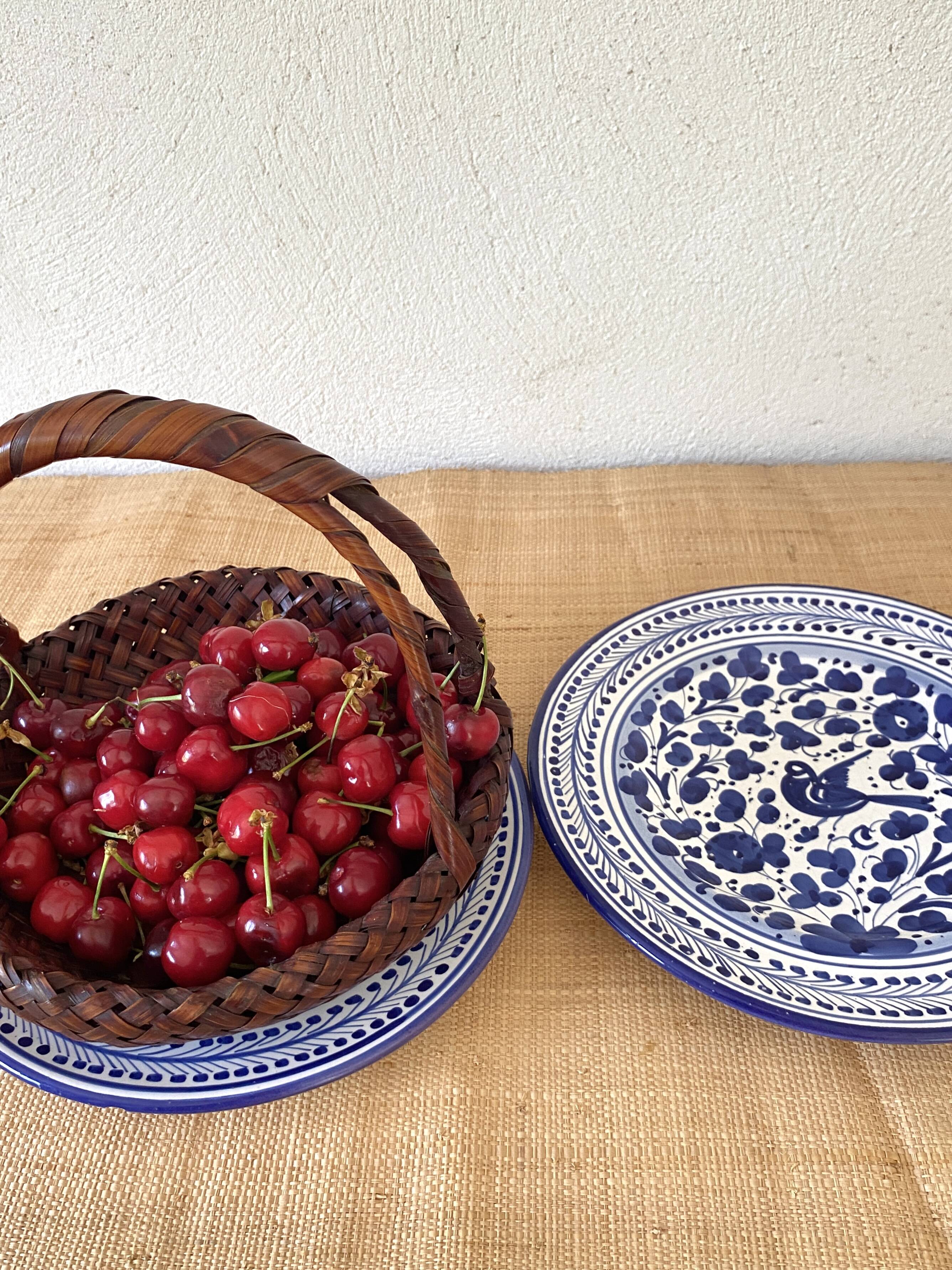 Duo Italian ceramic plates