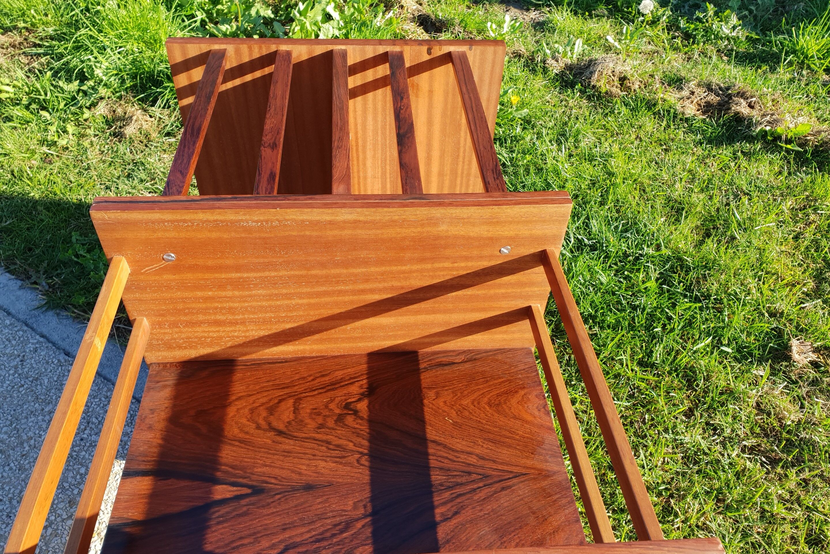 Rosewood revolving library 1970