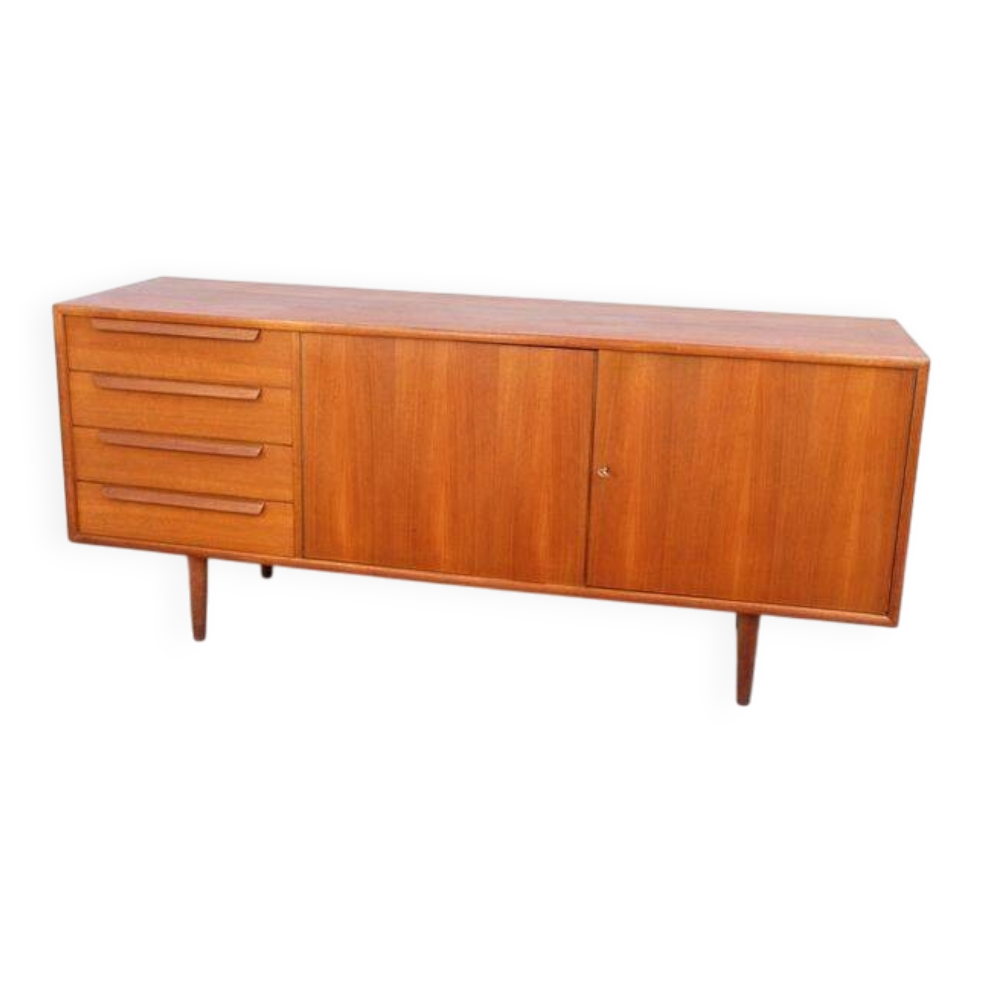 Buffet WK in teak, retro vintage style from the 60s-70s.