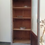 Parisian art-deco glazed wardrobe