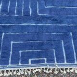 Traditional Berber rug, size 100 x 200 cm