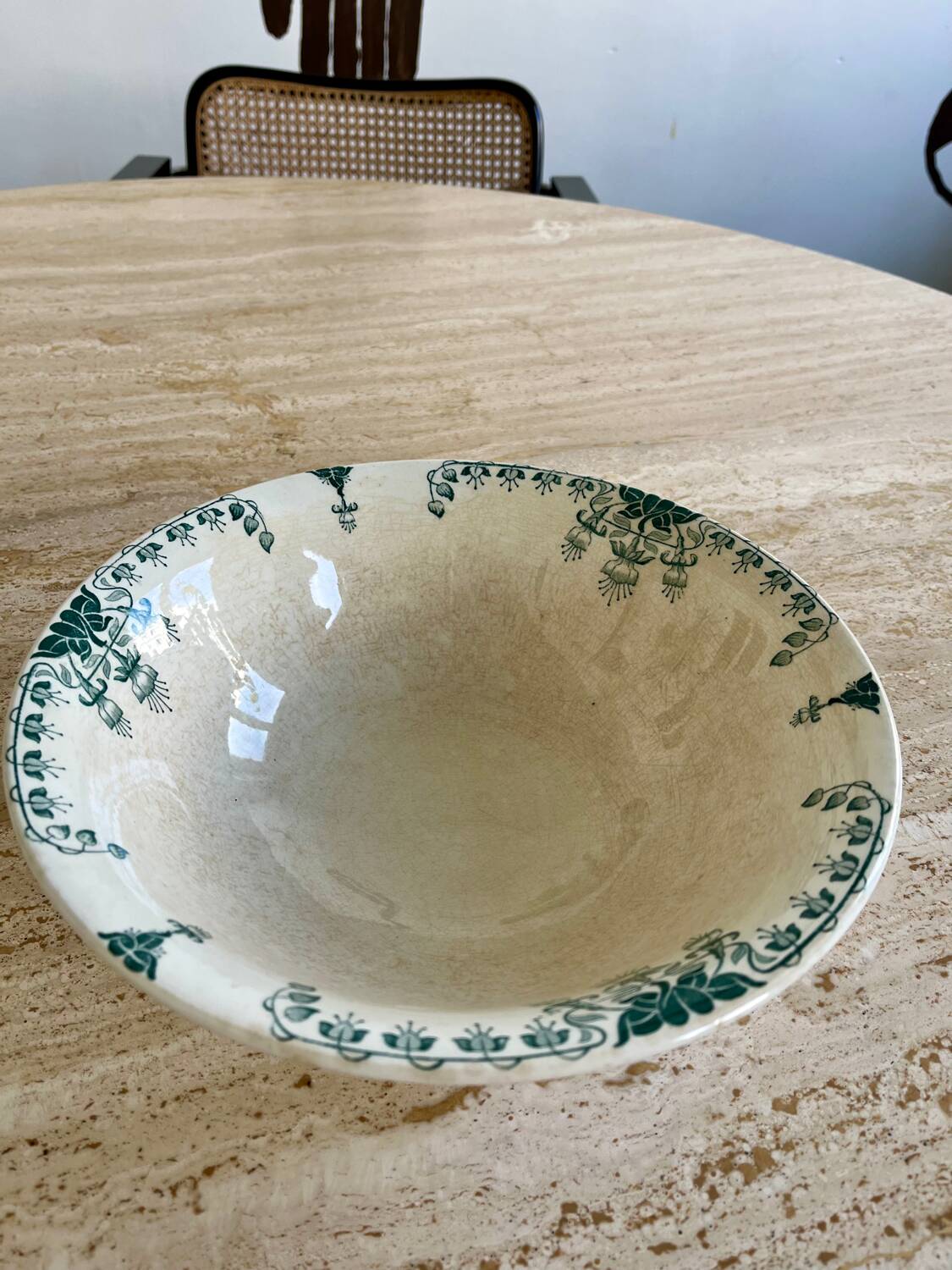Onaing iron clay salad bowl
