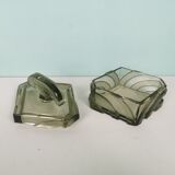 Art deco bottle and box