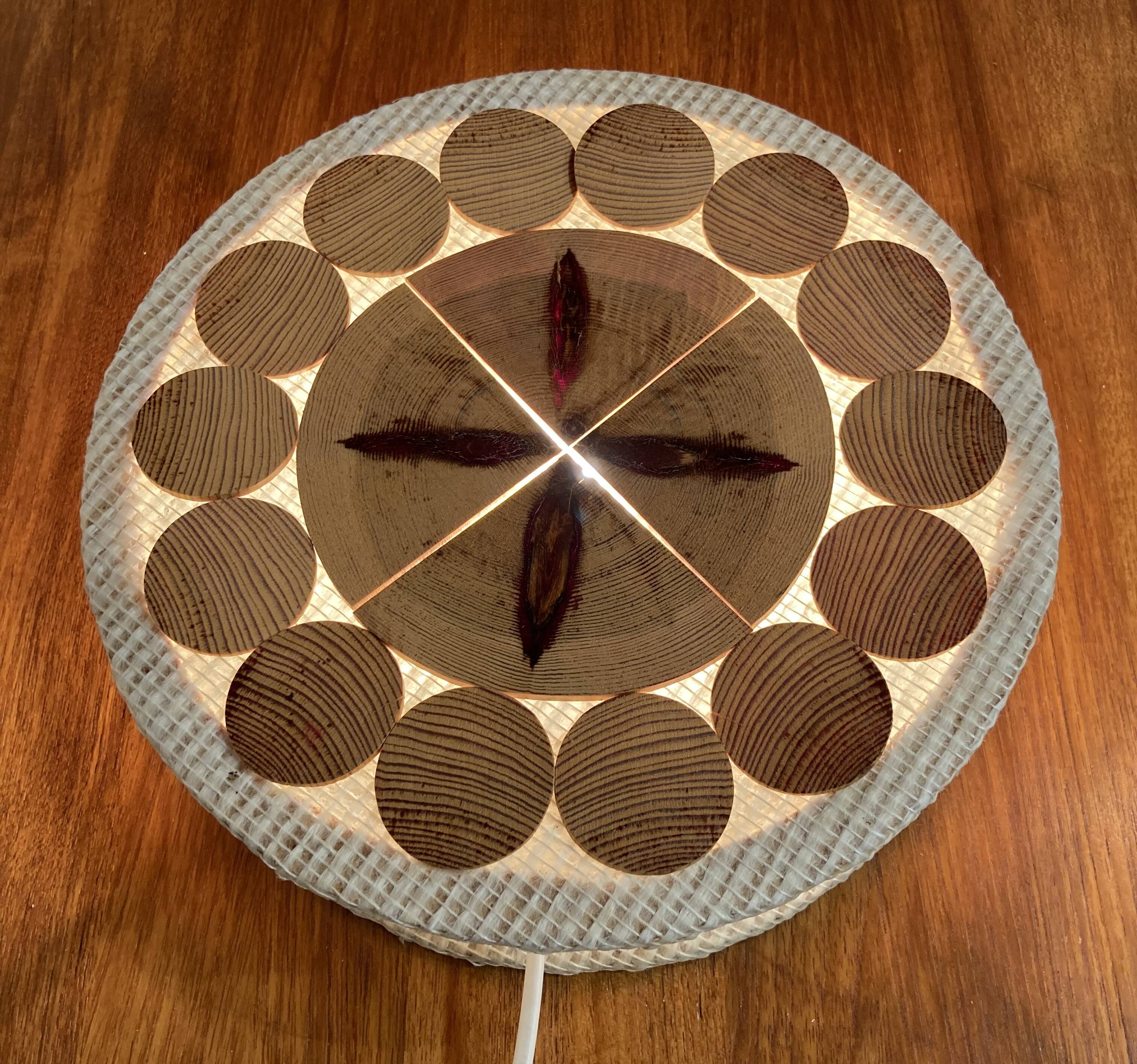 1950s Scandinavian applique design.