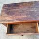 old 19th century walnut cloth maker