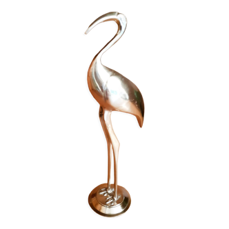 Brass bird, crane, heron, ibis