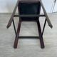 4 rare Matteo Grassi Warm Brown/Bordeaux Red Bark stools