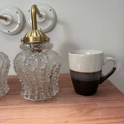 Paire d’appliques murales vintage