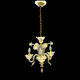 Venetian Murano Glass Chandelier 3 Lights 1960’s 