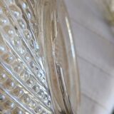 Plafonnier ambré vintage (L-0186)