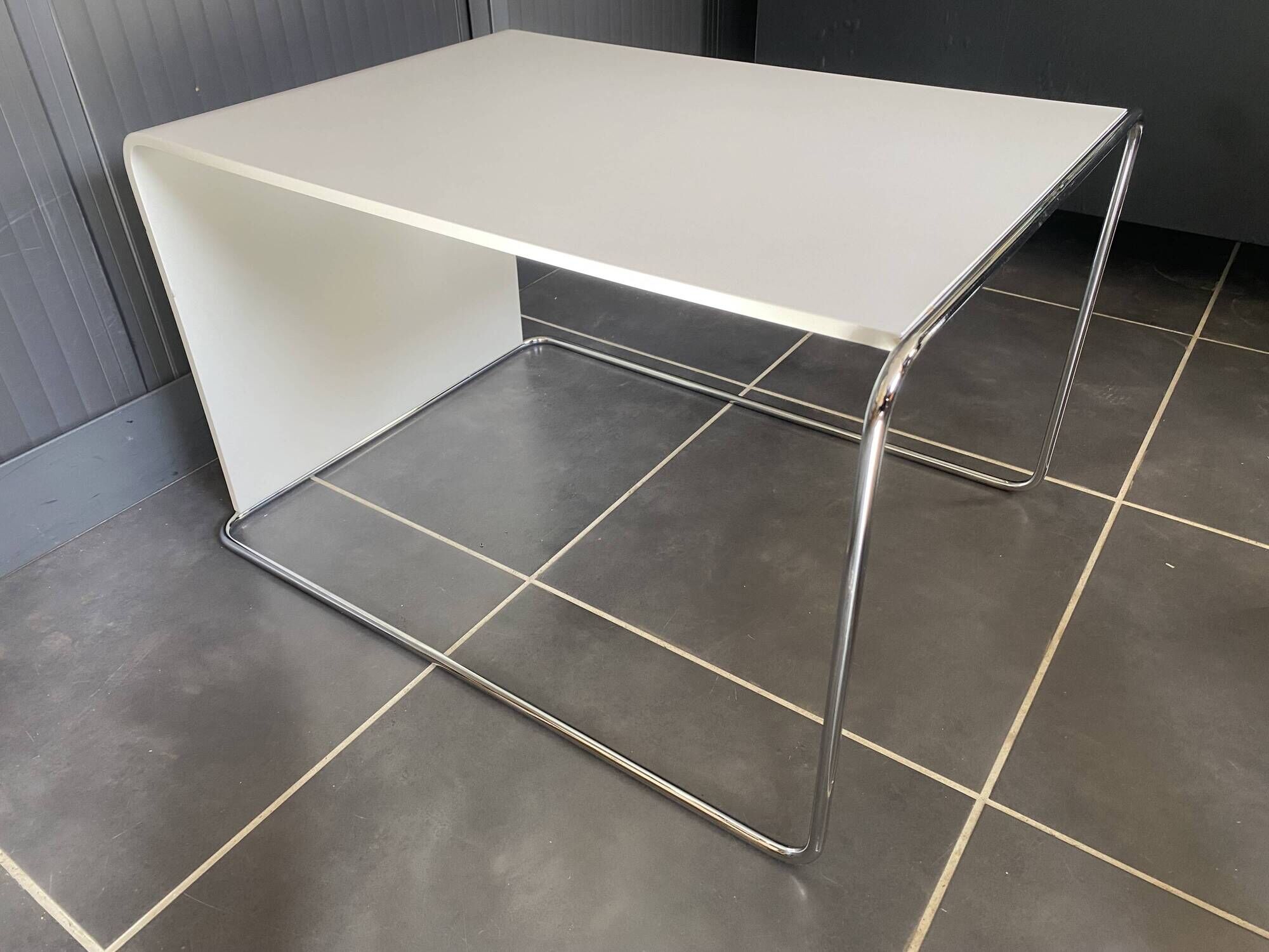 White multifunctional design coffee table