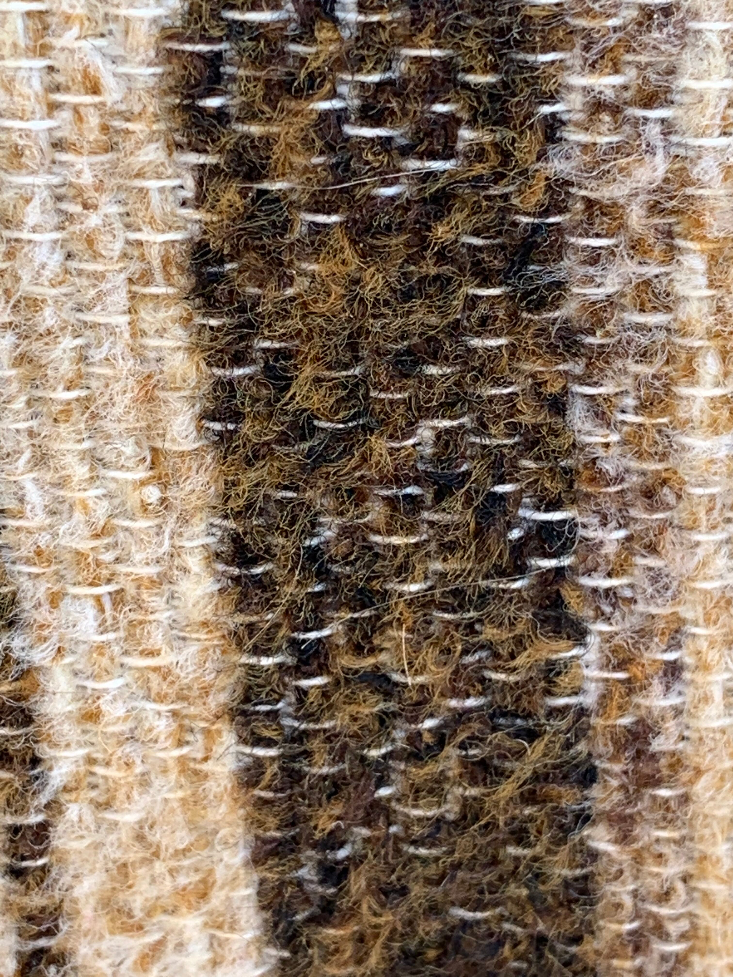 Suite of 4 chairs self beech brass and wool 1960