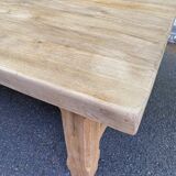 19th century solid oak farmhouse table 240cm