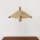 Suspension en sisal et teck par Temde