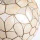Grande suspension laiton et nacre