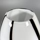 Lampe de table en verre vintage des années 1970 1980 par Volux Italie