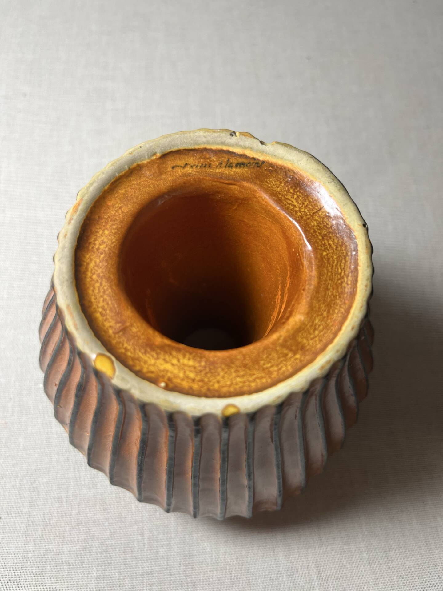 Bougeoirs en céramique