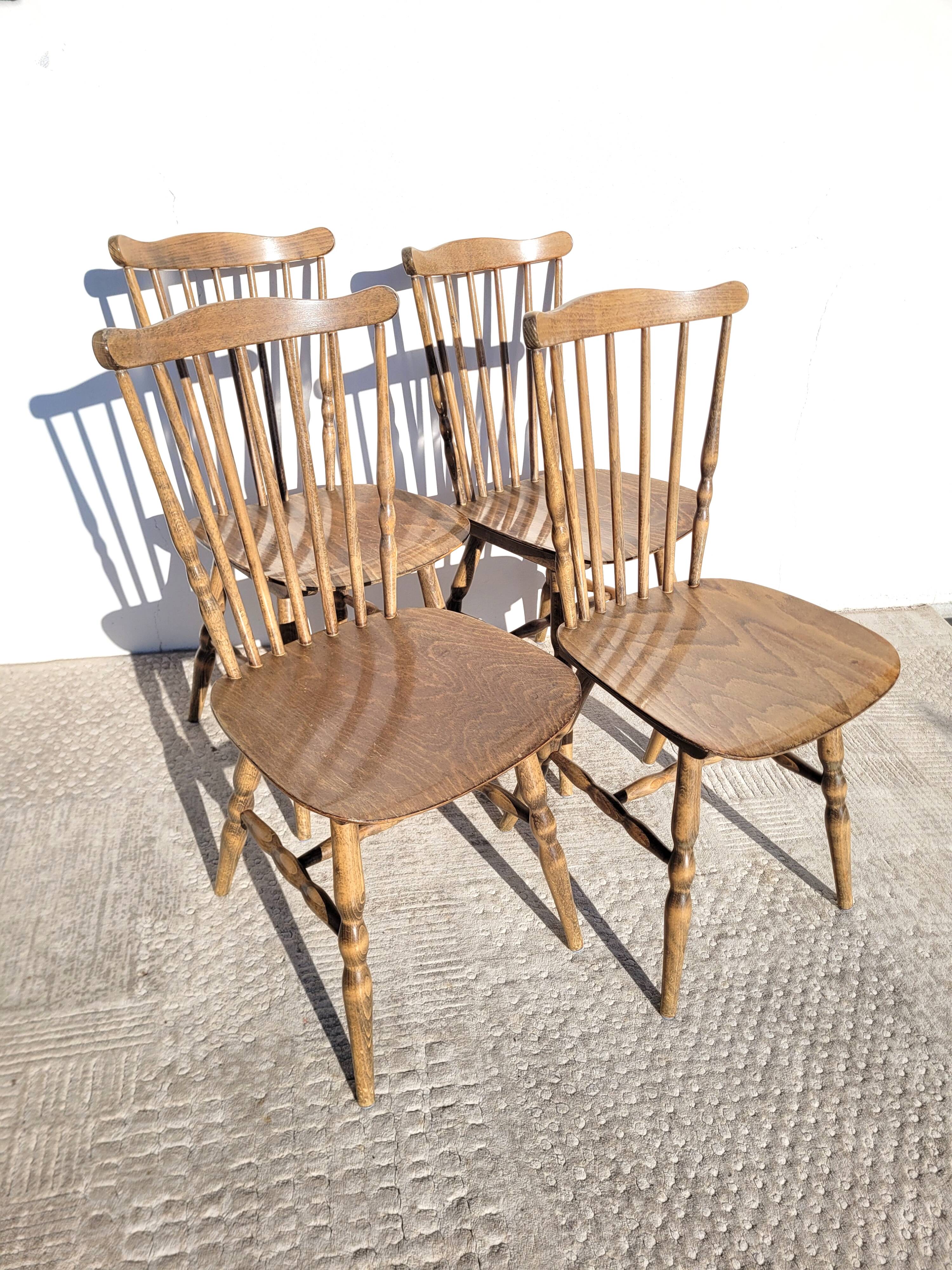 Set of 4 Baumann Florida Western Chairs