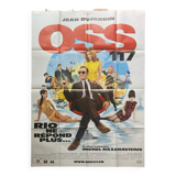 Original cinema poster "OSS 117 Rio no longer responds" Jean Dujardin