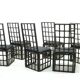 Chaises en rotin, 1970