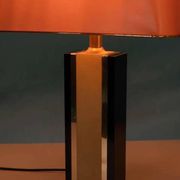 Lampe de table Regency de style hôtel vintage des années 70