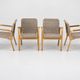 Model 45 Lounge Chairs by Alvar Aalto for Artek, 1970s, Set of 4