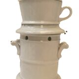 20th century white porcelain teapot