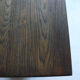 Oak, black and orange bistro table