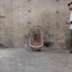 Large rattan cradle