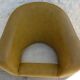 Vintage swivel armchair from the 70s in imitation leather