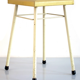 Tabouret en métal Barbantia années 60
