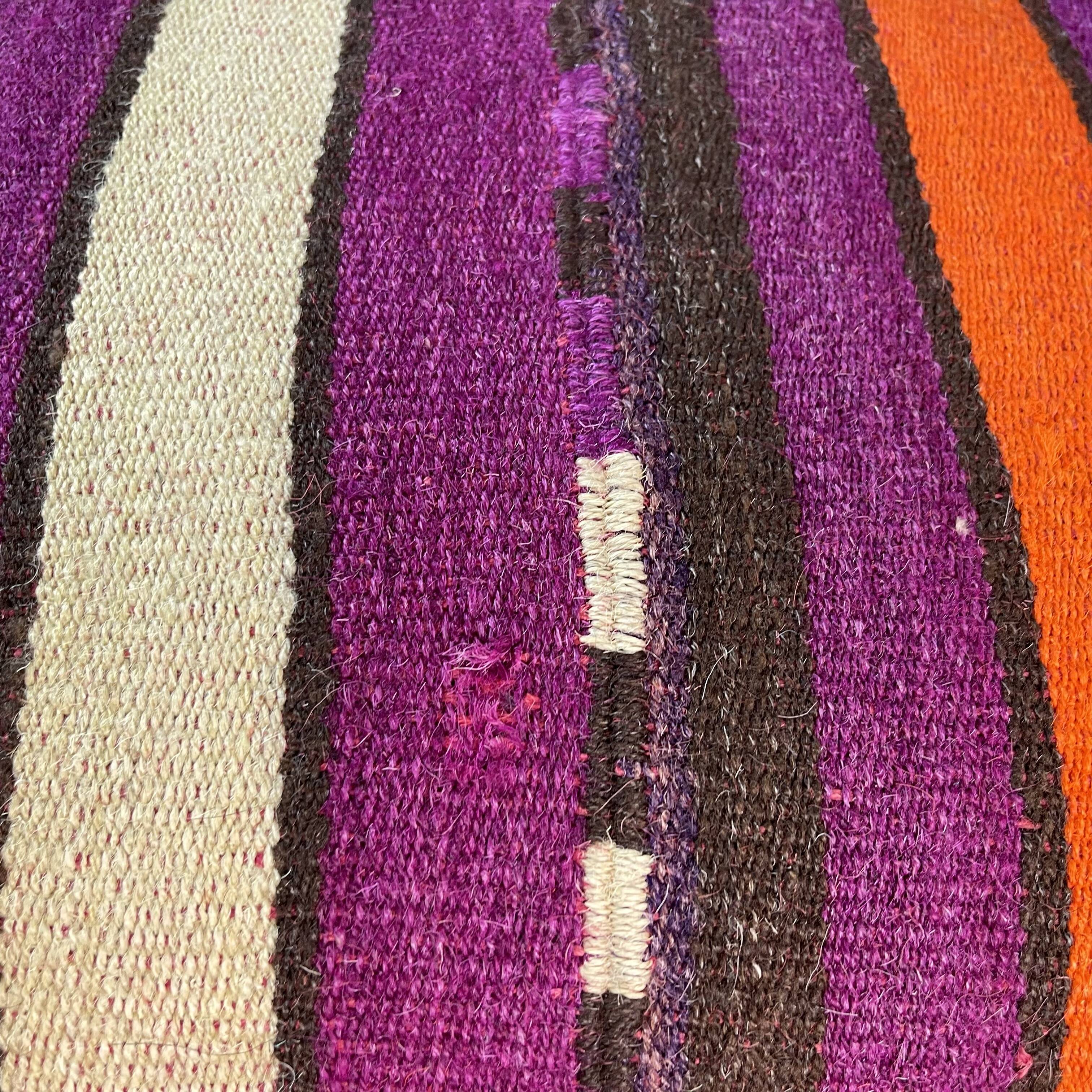 Housse de coussin vintage turque faite à la main, 40 x 60 cm