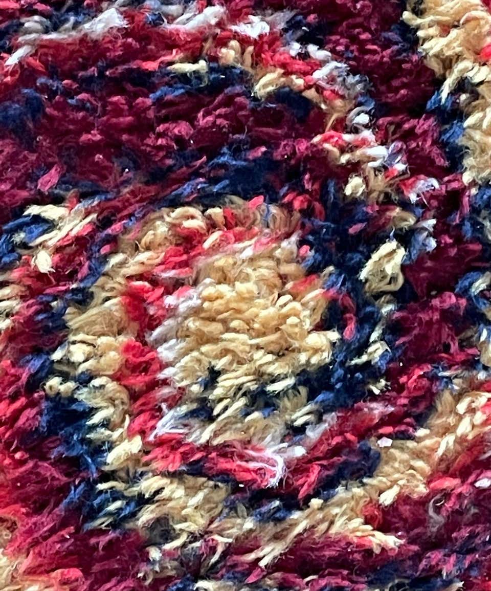 Colorful wool rug by salewa, germany, 1970s