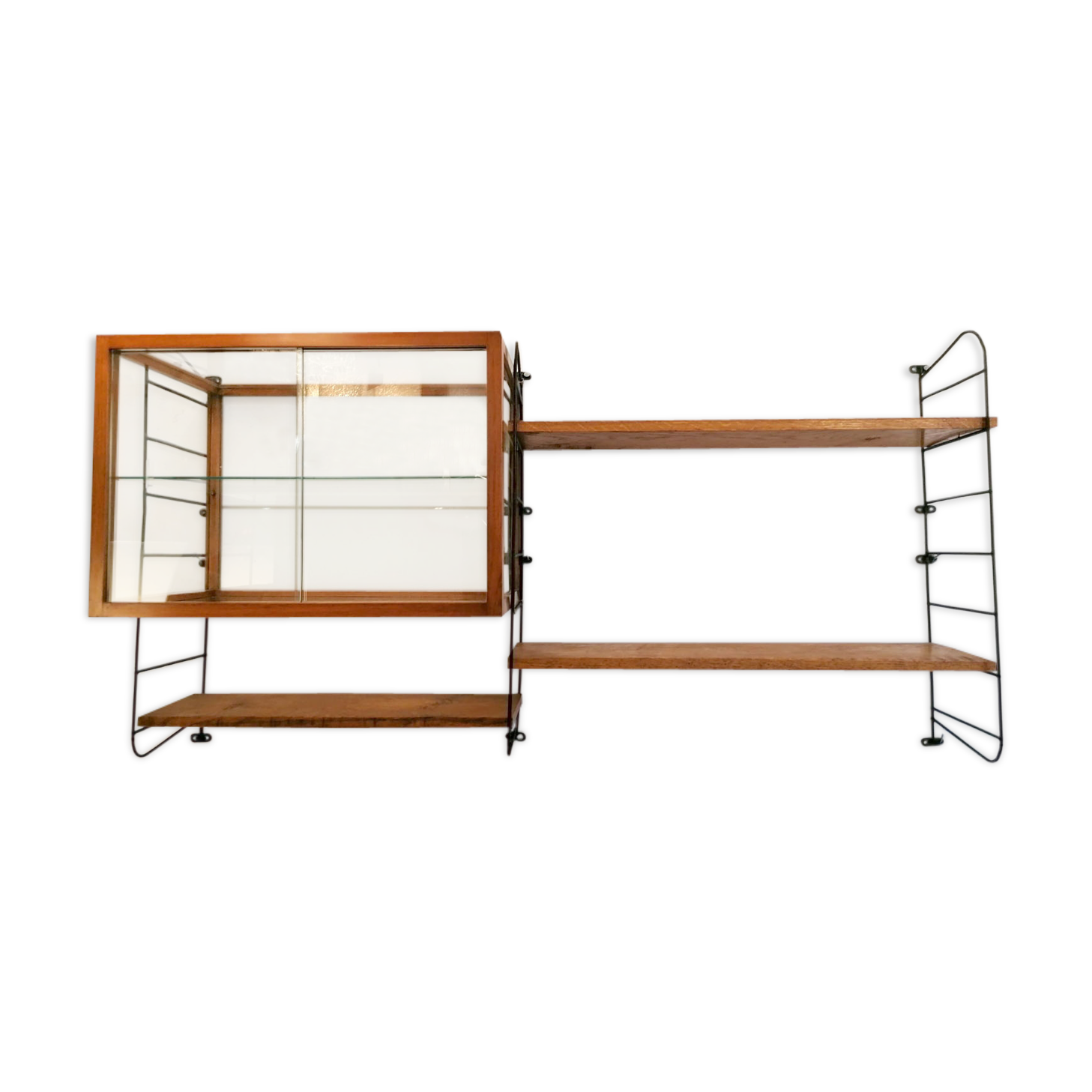 String shelf set, window box, shelves, 1960