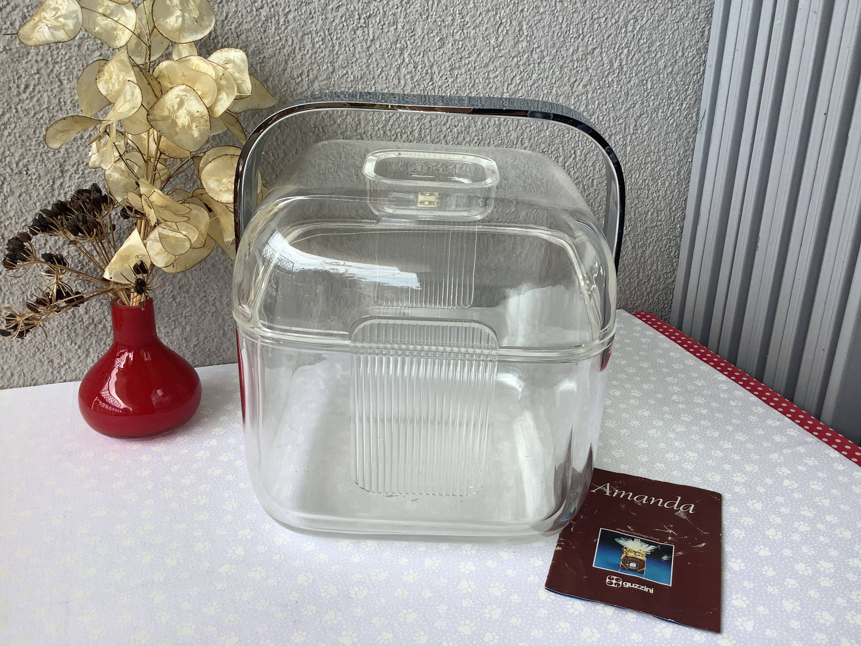 Guzzini ice bucket design Ambrogio Pozzi
