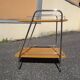 Vintage 1960s serving trolley bar