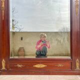 Large Empire Style Mahogany Mirror - H 2m33