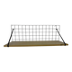 Étagère murale vintage style Tomado avec grille et tablette