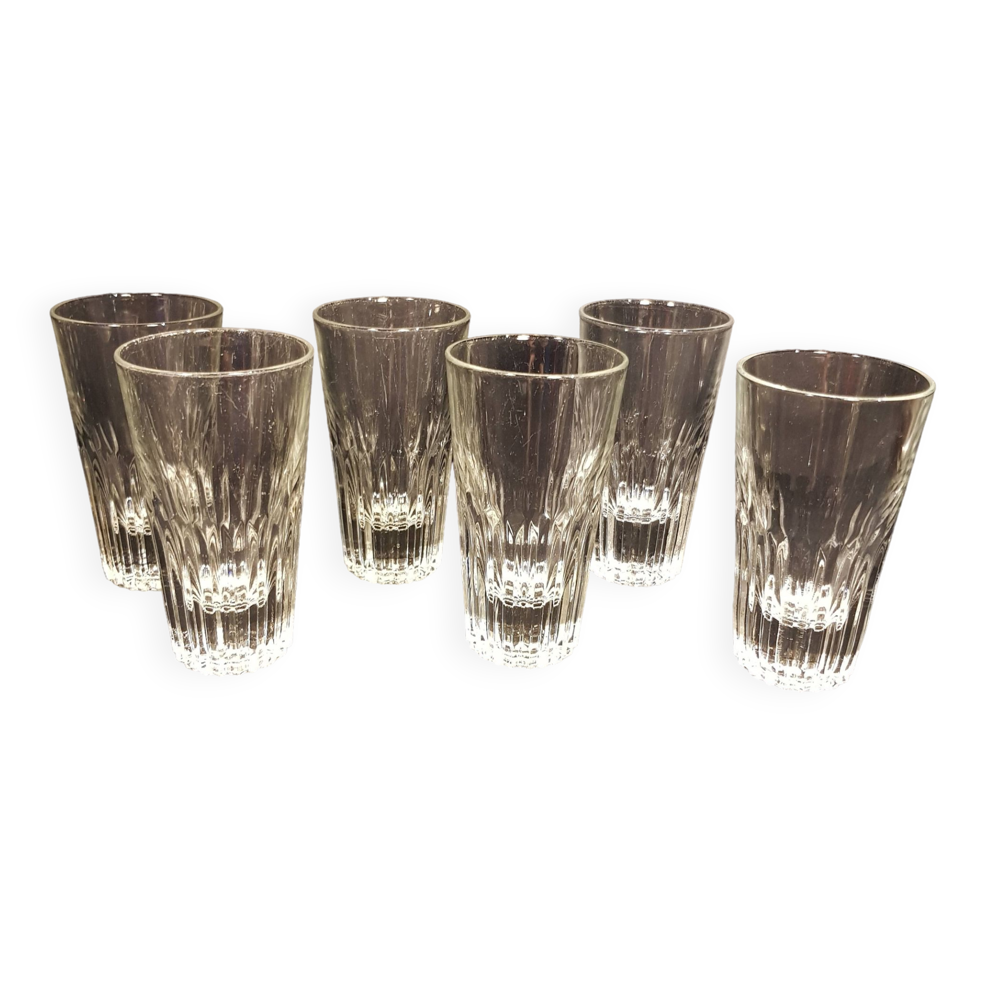 Set of 6 anisette glasses