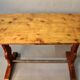 Bistro table with a removable extension