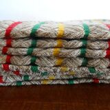 8 serviettes de table trame lin 54 x 54