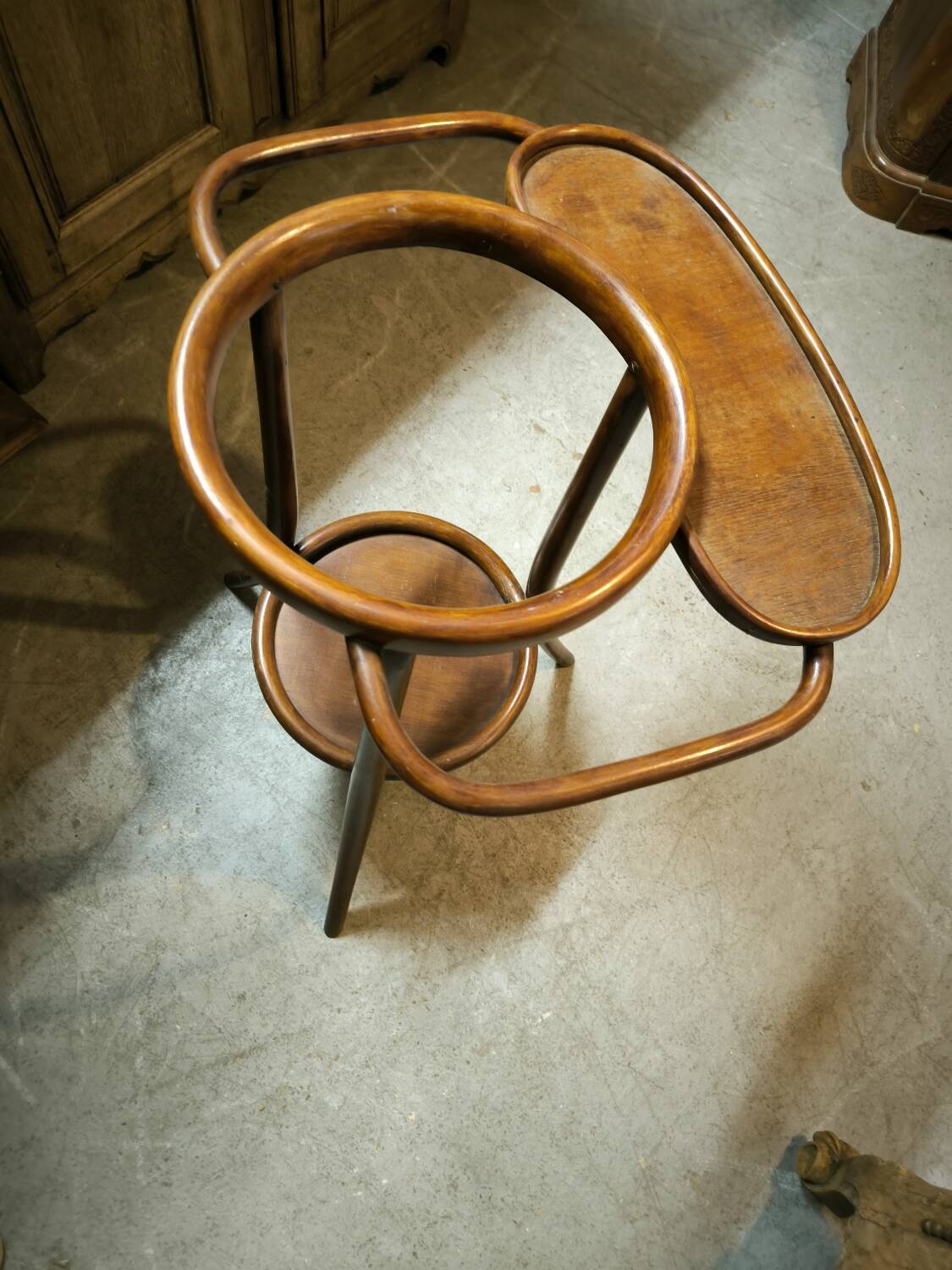 Tripod dressing table circa 1890