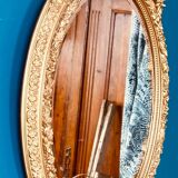 Grand miroir ovale