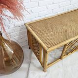Rattan coffee table