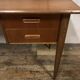 Scandinavian teak desk from the 1960s, length 110 cm