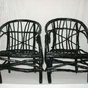 Pair of garden armchairs from the 50s