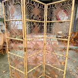 Rattan screen circa 1960